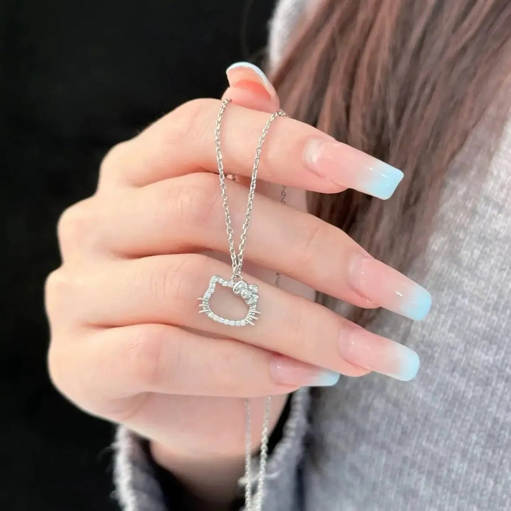 قلادة هيلو كيتي 🎀✨
