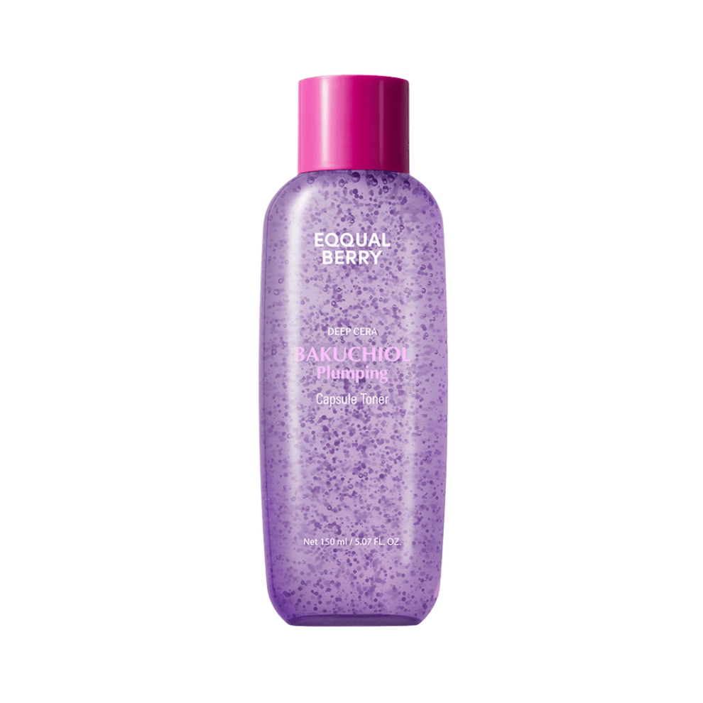 تونر باكوتشيول ايكول بيري - 150مل | EqqualBerry Deep Cera Bakuchiol Plumping toner