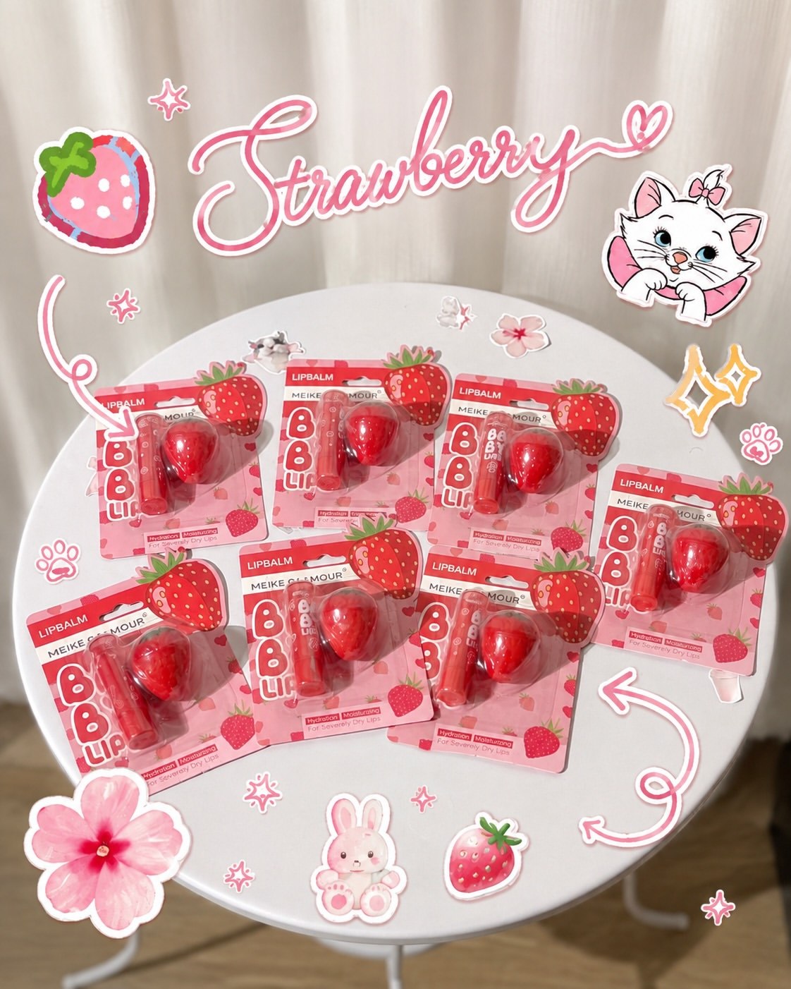 بكج الفراولة 🍓✨