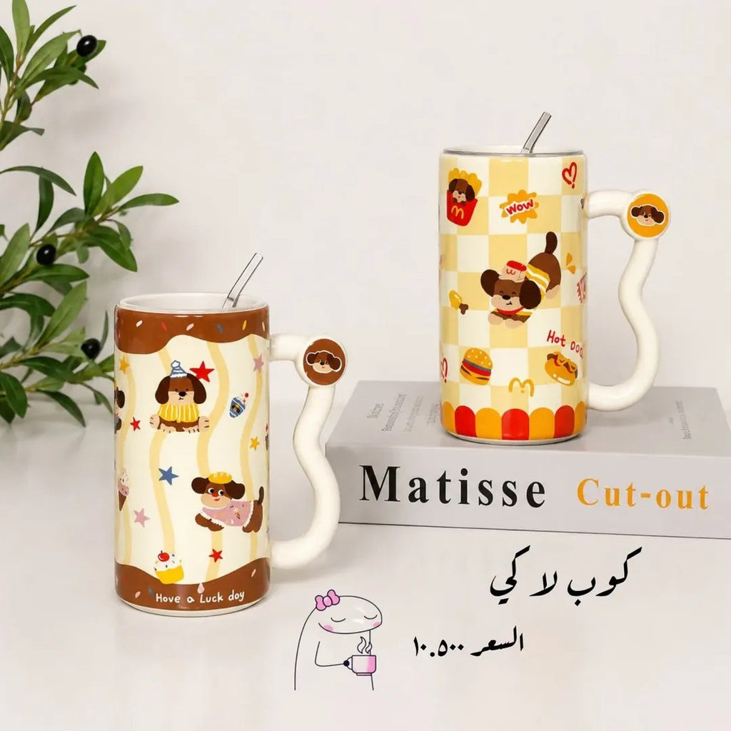 كوب لاكي🎀