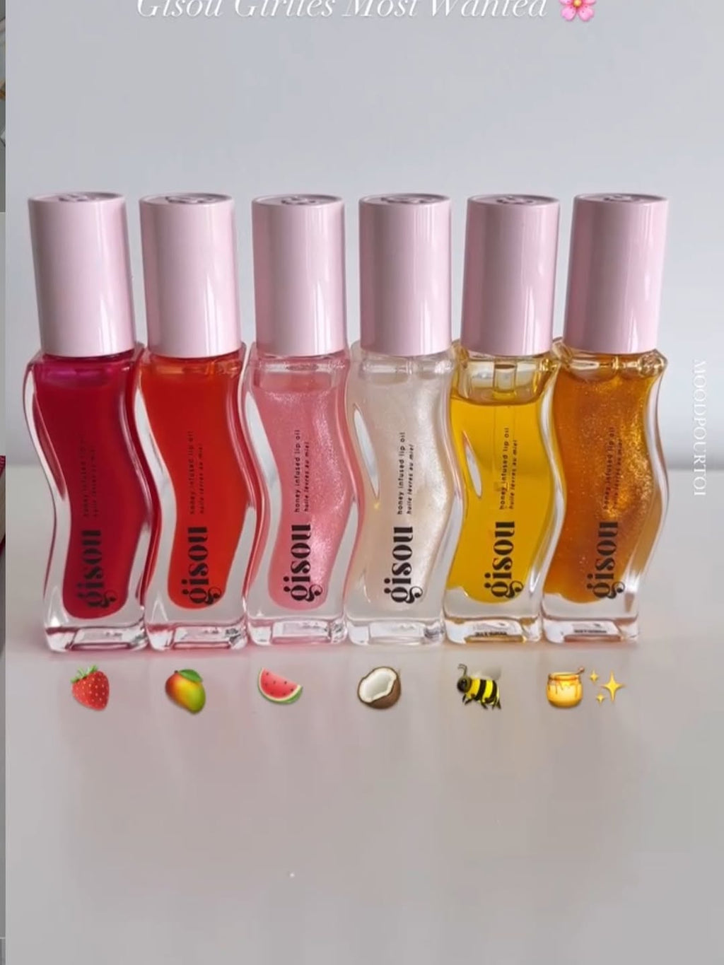 كلوس Gisou Lip Oil🎀🌷