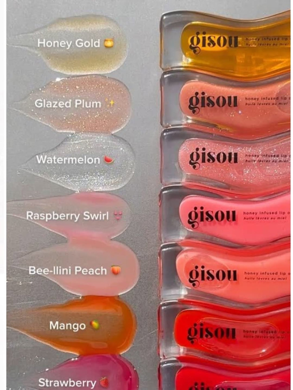 كلوس Gisou Lip Oil🎀🌷
