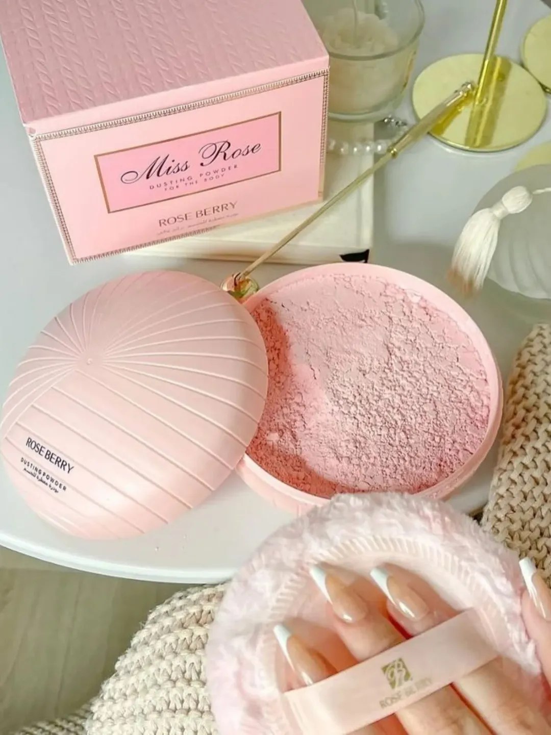بودرة Rose Berry ✨🎀