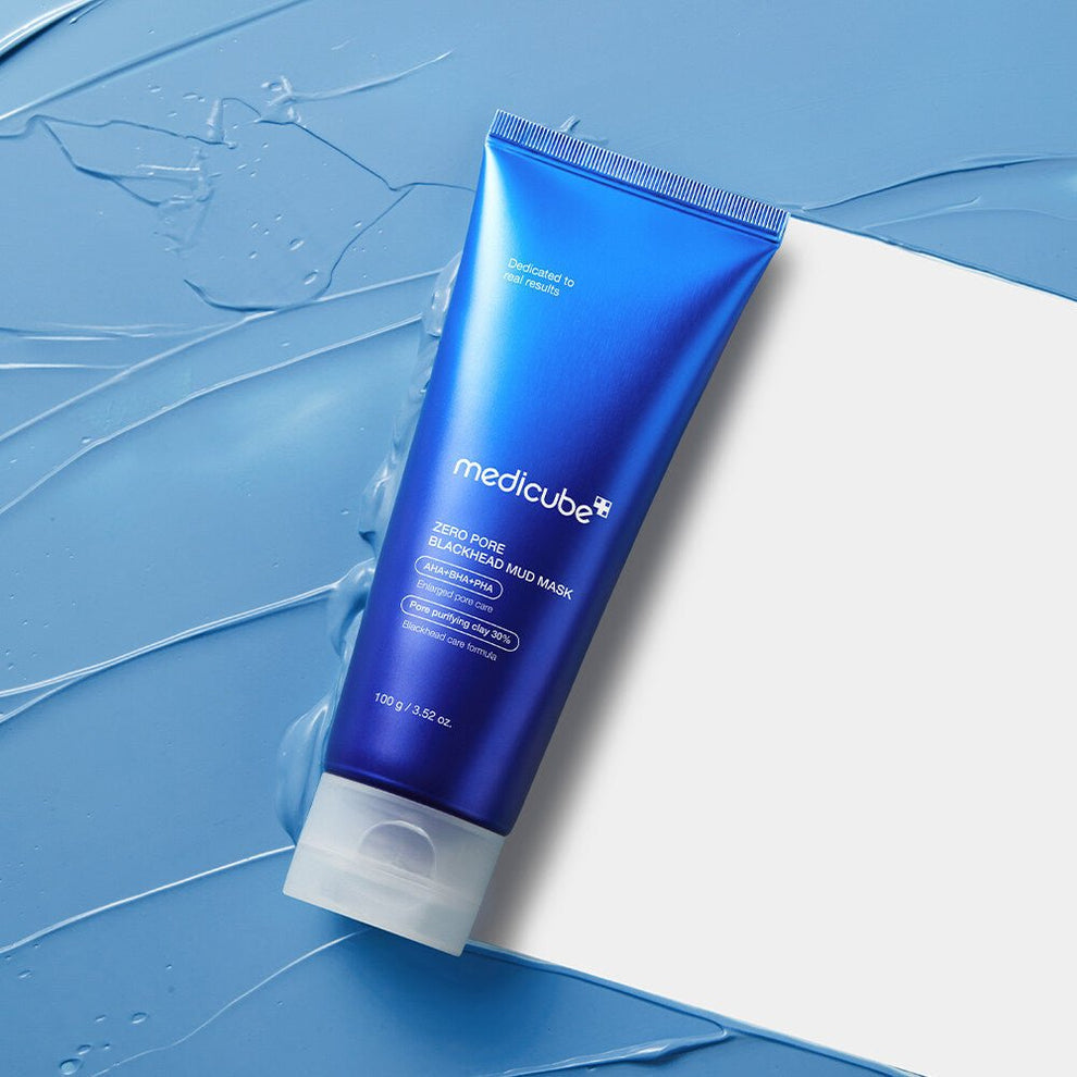 ماسك زيرو لازالة الرؤوس السوداء ميدكيوب - 100غرام | Medicube Zero Pore Blackhead Mud Mask
