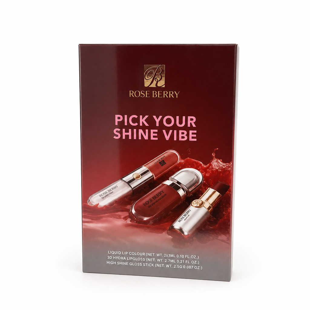 ⁨ �✨ بكج Rose Berry – Pick Your Shine Vibe 💗