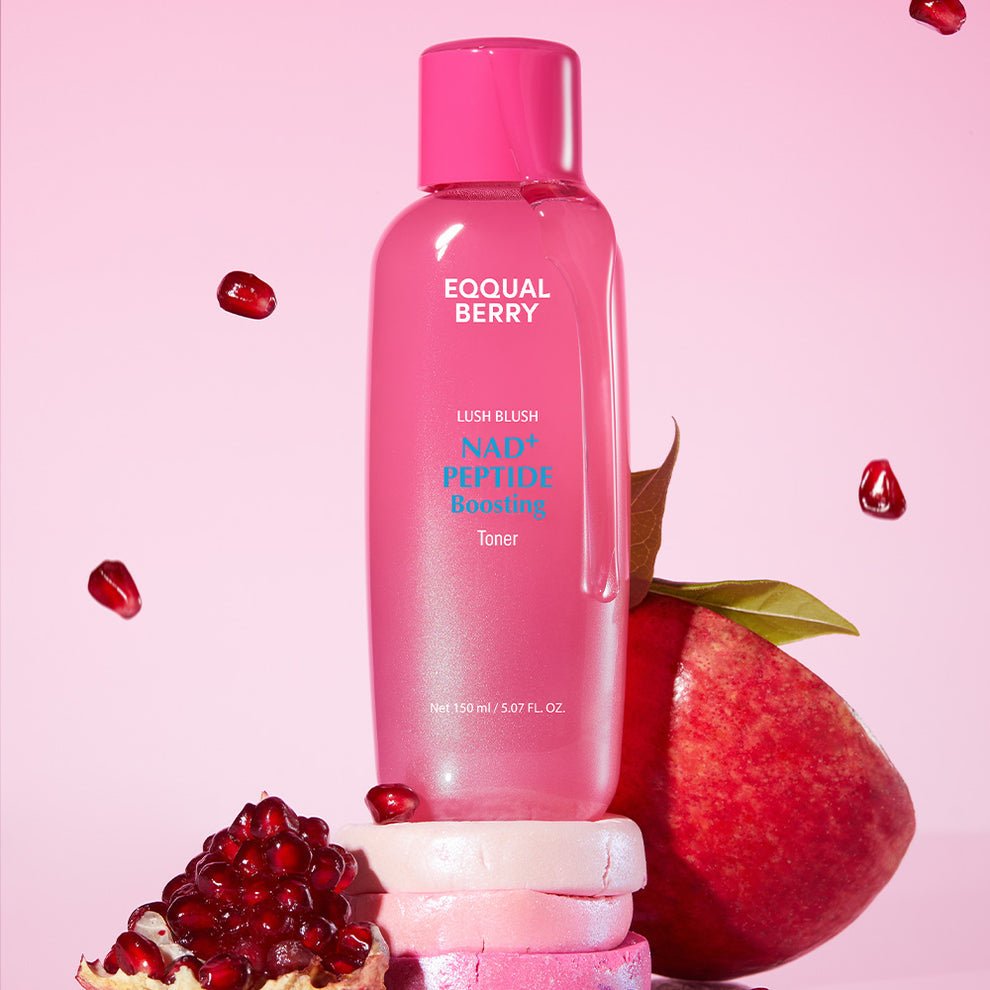 تونر بيبتايد ايكول بيري - 150مل | EqqualBerry lush blush nad+ peptide boosting toner