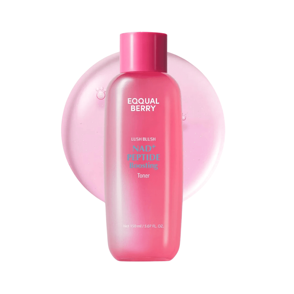 تونر بيبتايد ايكول بيري - 150مل | EqqualBerry lush blush nad+ peptide boosting toner
