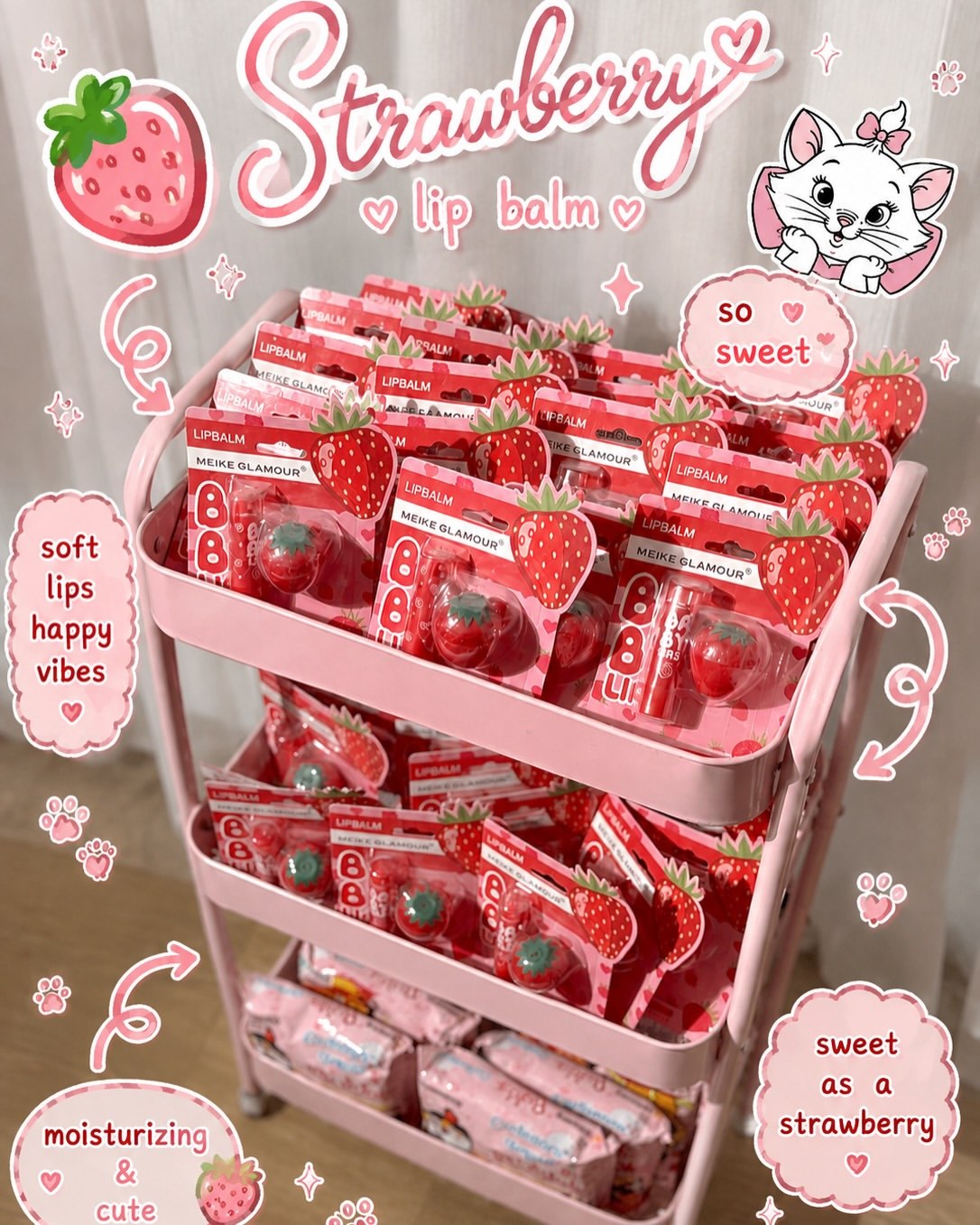 بكج الفراولة 🍓✨