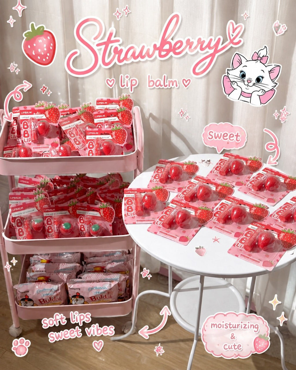 بكج الفراولة 🍓✨