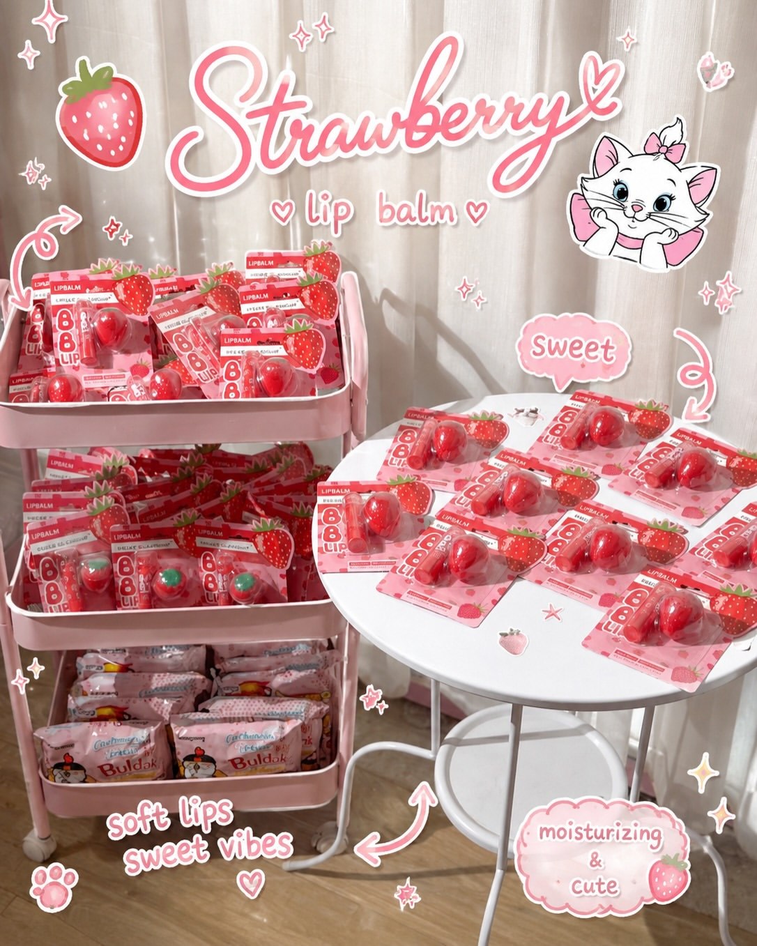 بكج الفراولة 🍓✨